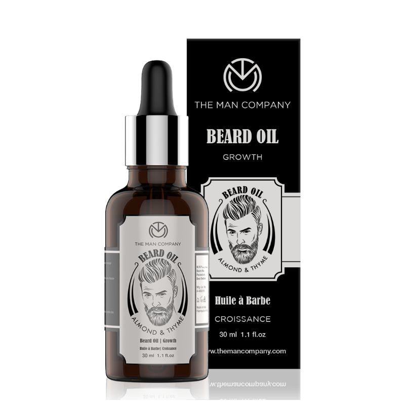 The Man Company Almond & Thyme Beard Oil