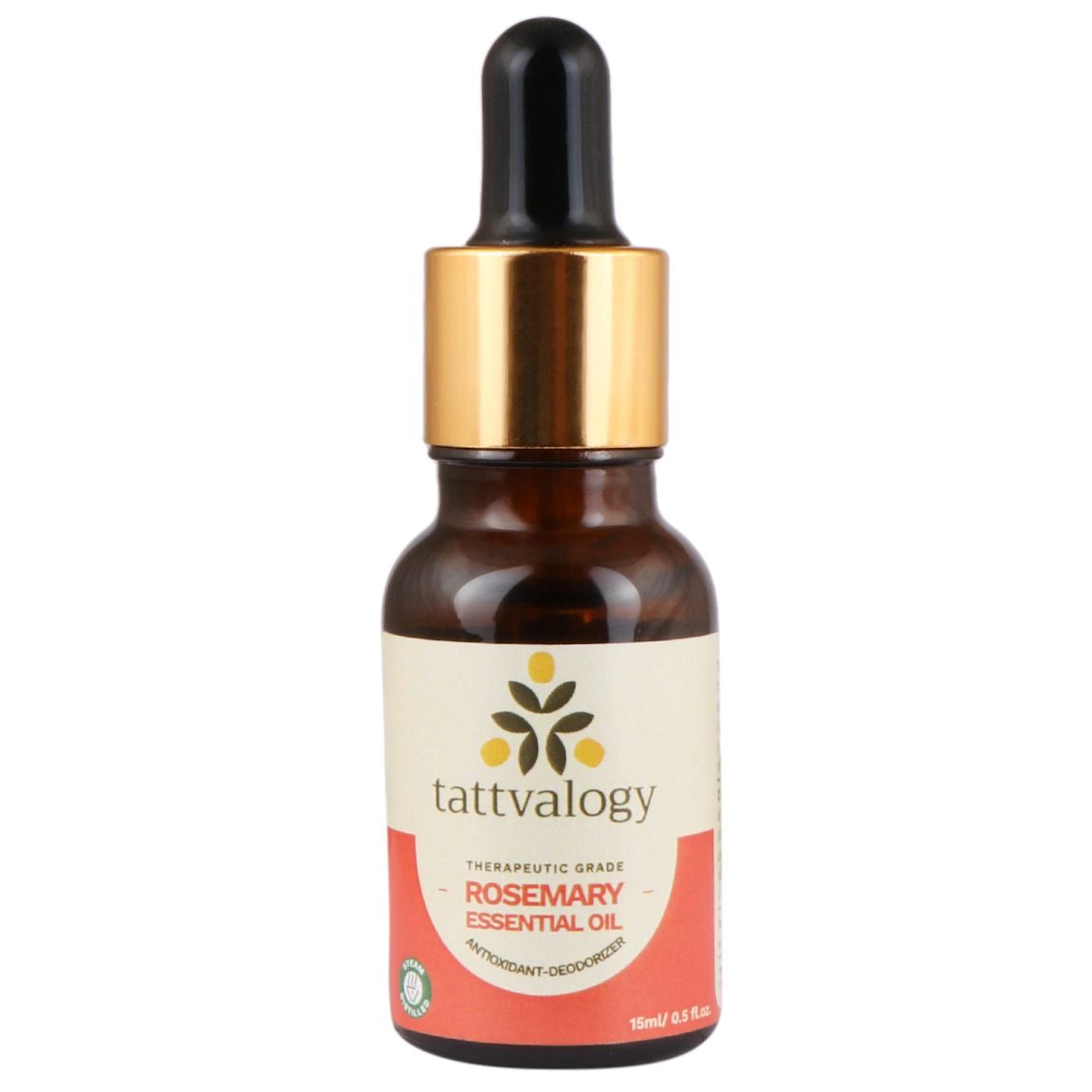 Tattvalogy Rosemary Essential Oil, Natural for Skin Moisturizing & Hair Nourishment