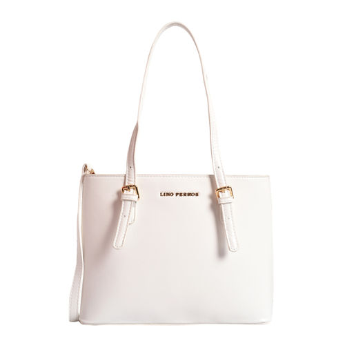 Lino Perros White Handbag: Buy Lino Perros White Handbag Online at Best  Price in India