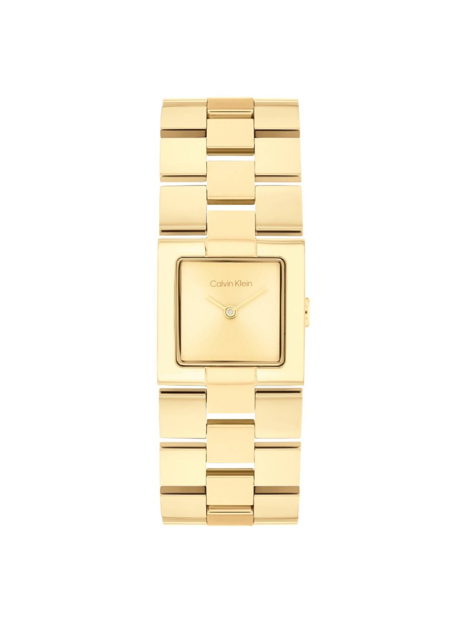 Calvin Klein Ck Meridian 22 mm Gold Dial Women Watch (25100089) (M)