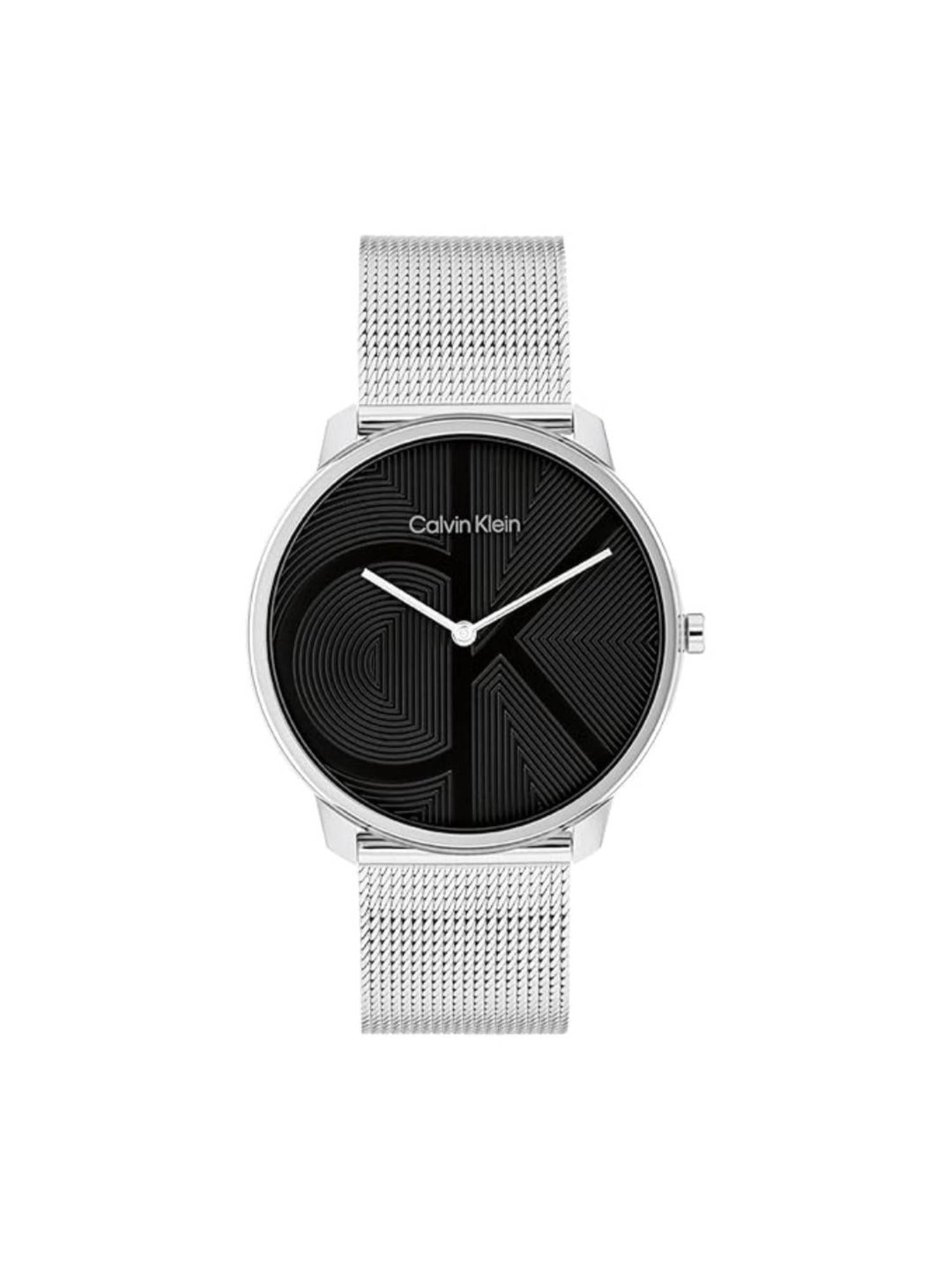 Calvin Klein Iconic Black 40 mm Dial Unisex Watch (25300012) (M)