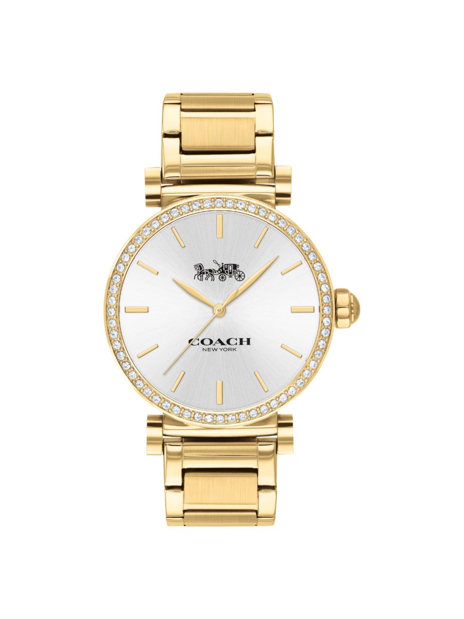 Coach Madison 34 mm Silver Dial Women Watch (14503578) (M)