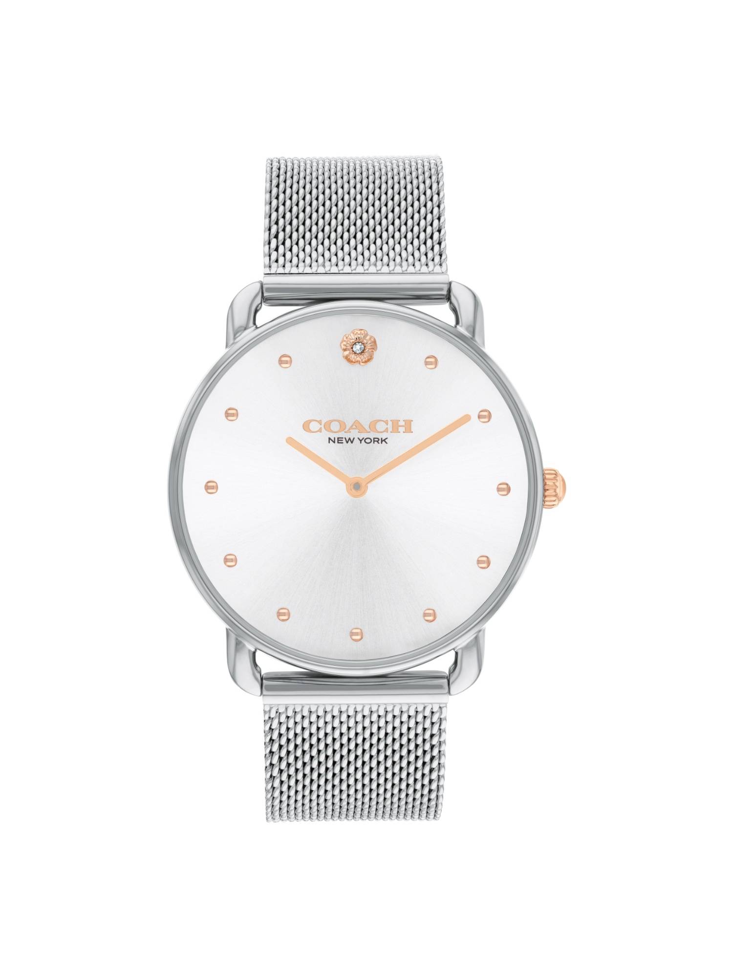 Coach Elliot 36 mm White Dial Women Watch (14504207) (M)