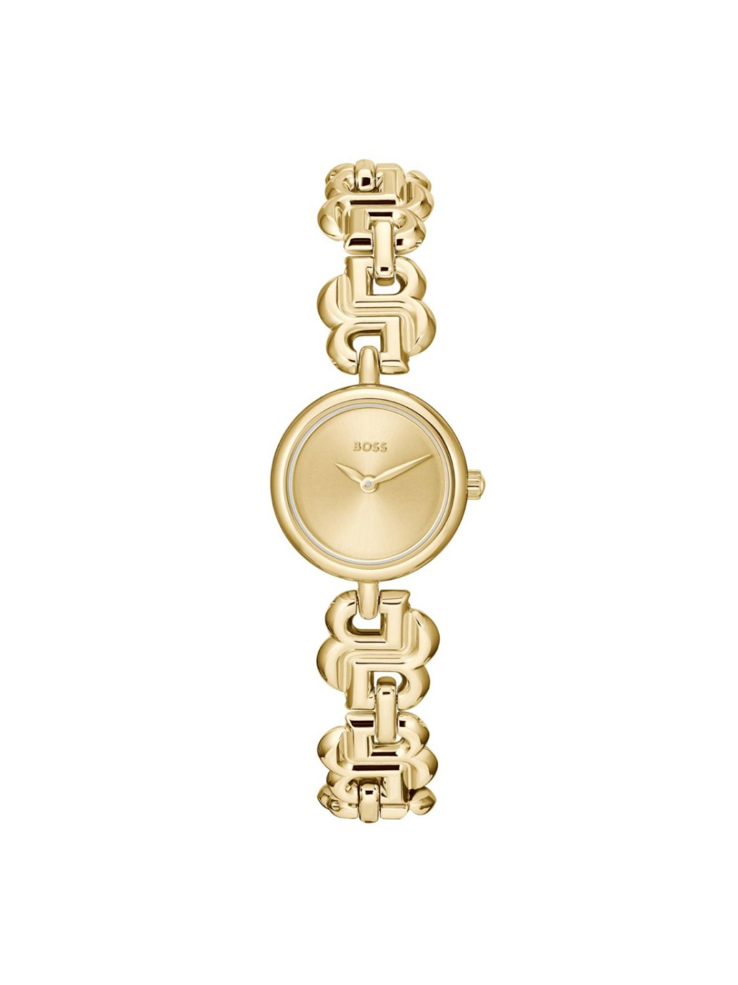 Boss 23 B Dressy mm Double Gold Dial Women Watch (1502794) (M)