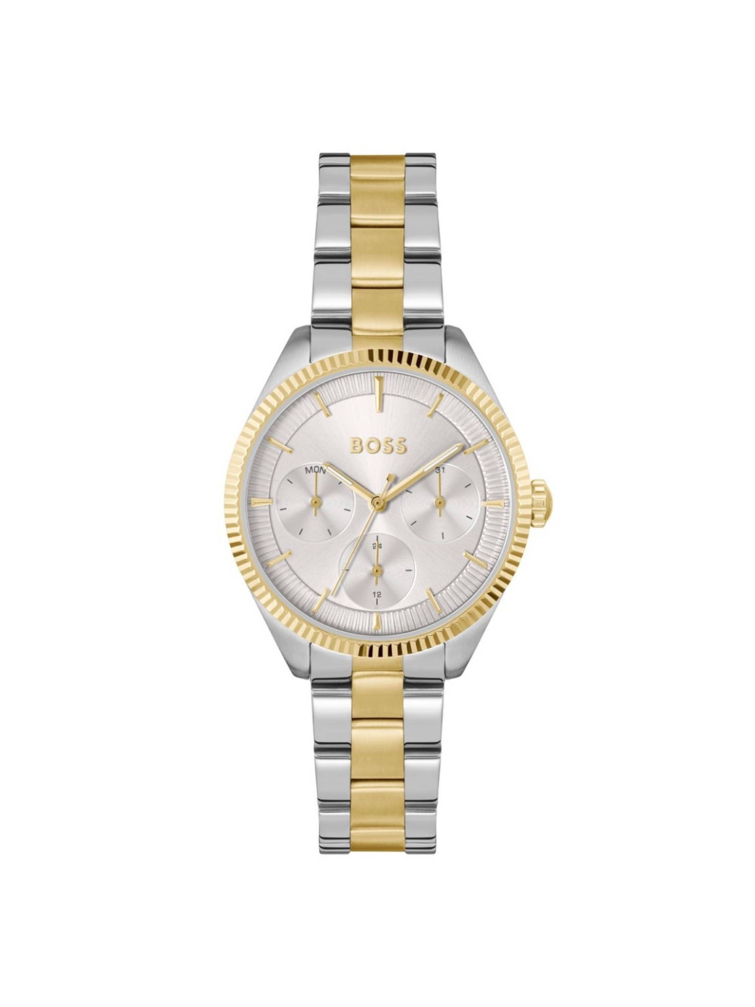 Boss Sage Sport 34 mm Silver Dial Women Watch (1502804) (M)