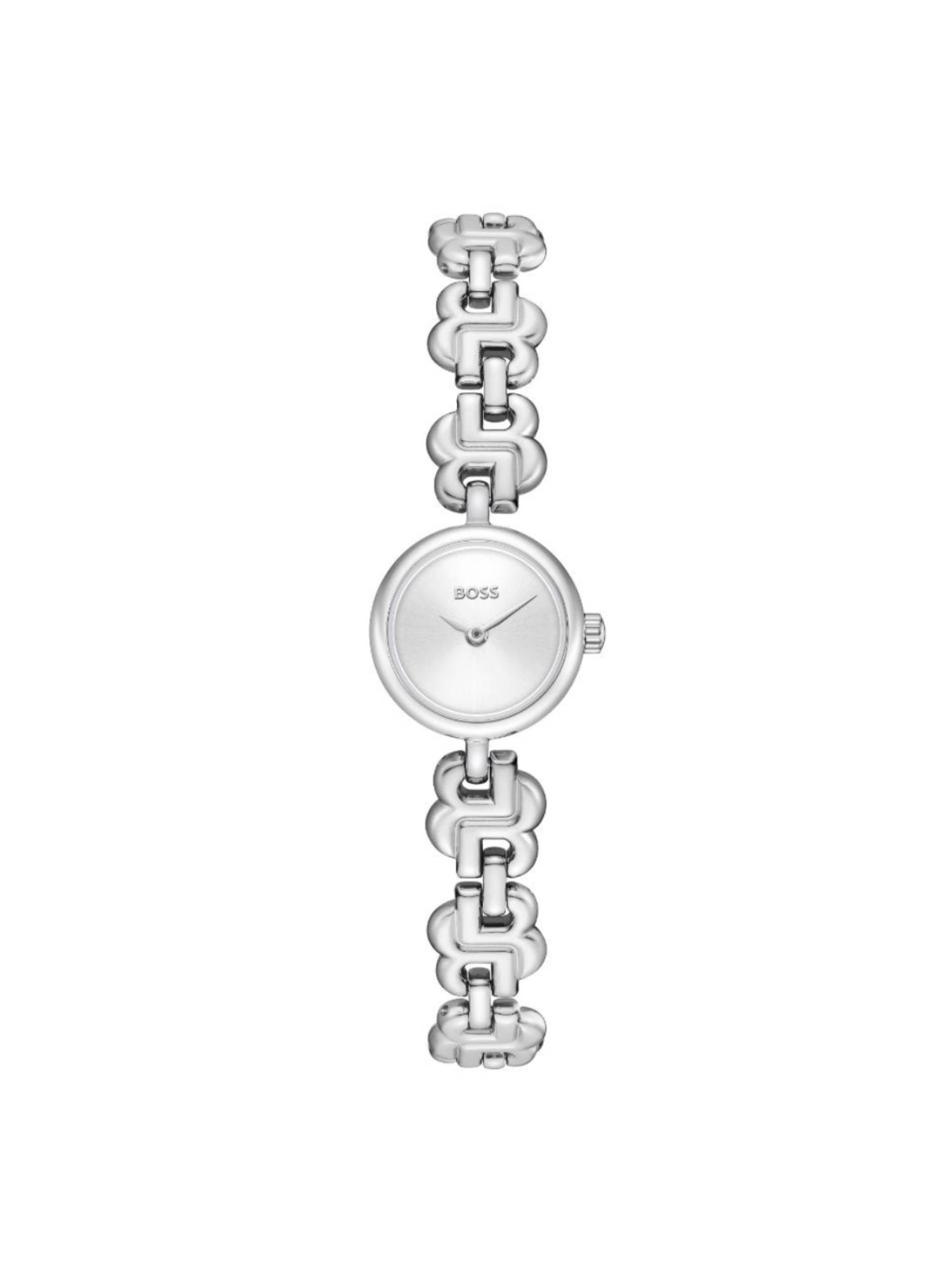 Boss Double B Dressy Qtz Basic Mini 18.5 mm White Dial Women Watch (1502864) (M)