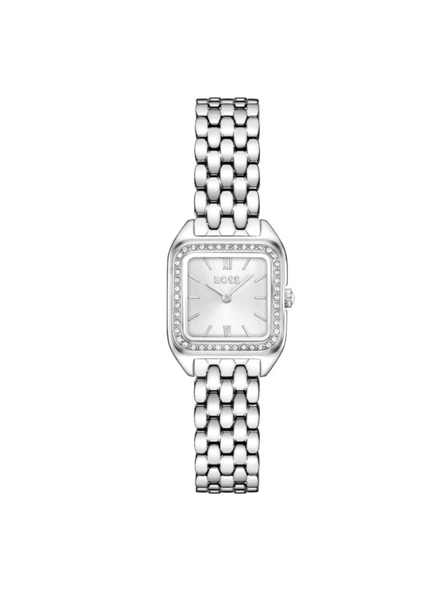 Boss Mae Petite Qtz Basic Mini 22 mm White Dial Women Watch (1502882) (M)