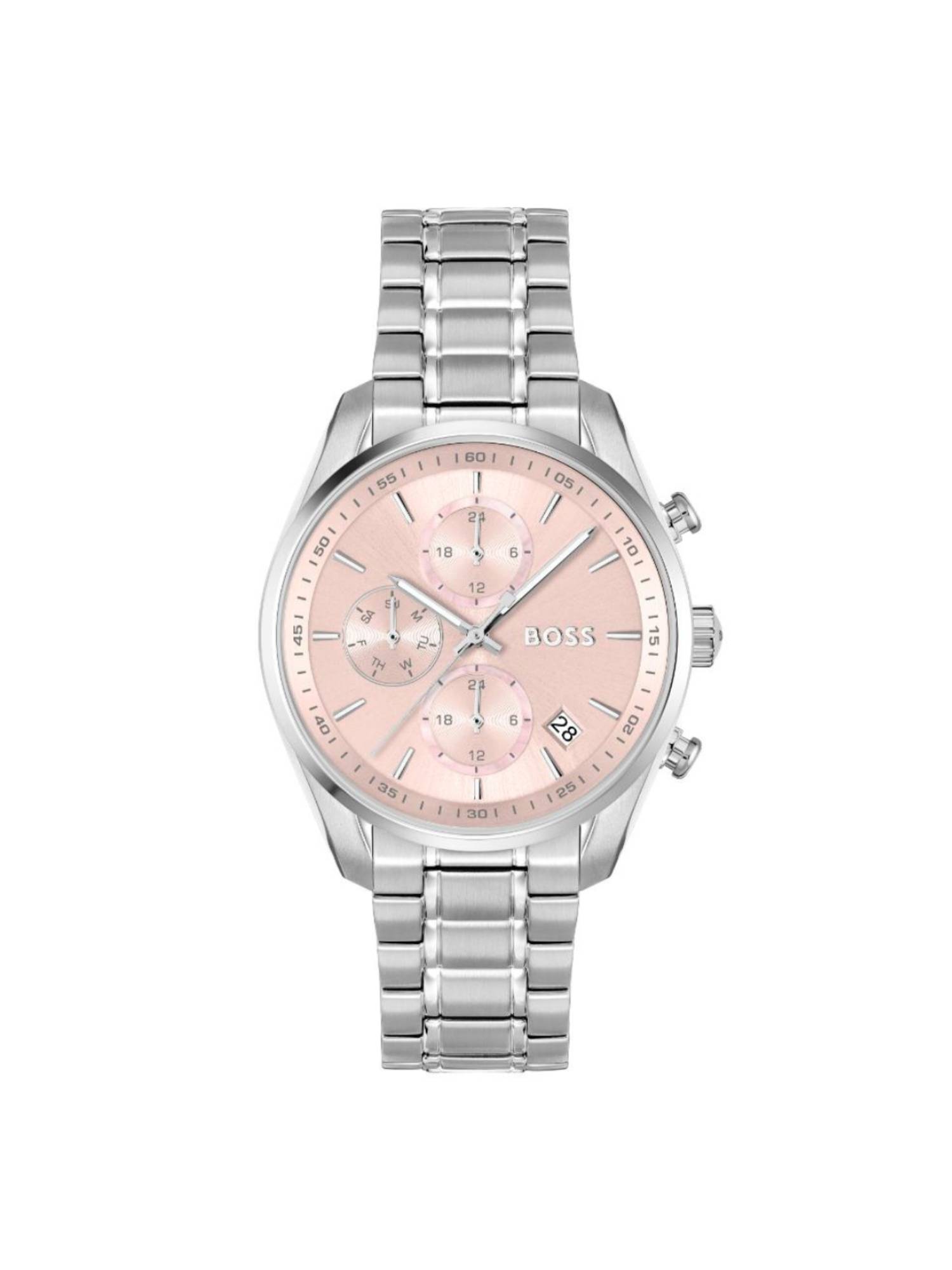 Boss Grand Tour Ladies Qtz 38 mm Pink Dial Women Watch (1502765) (M)