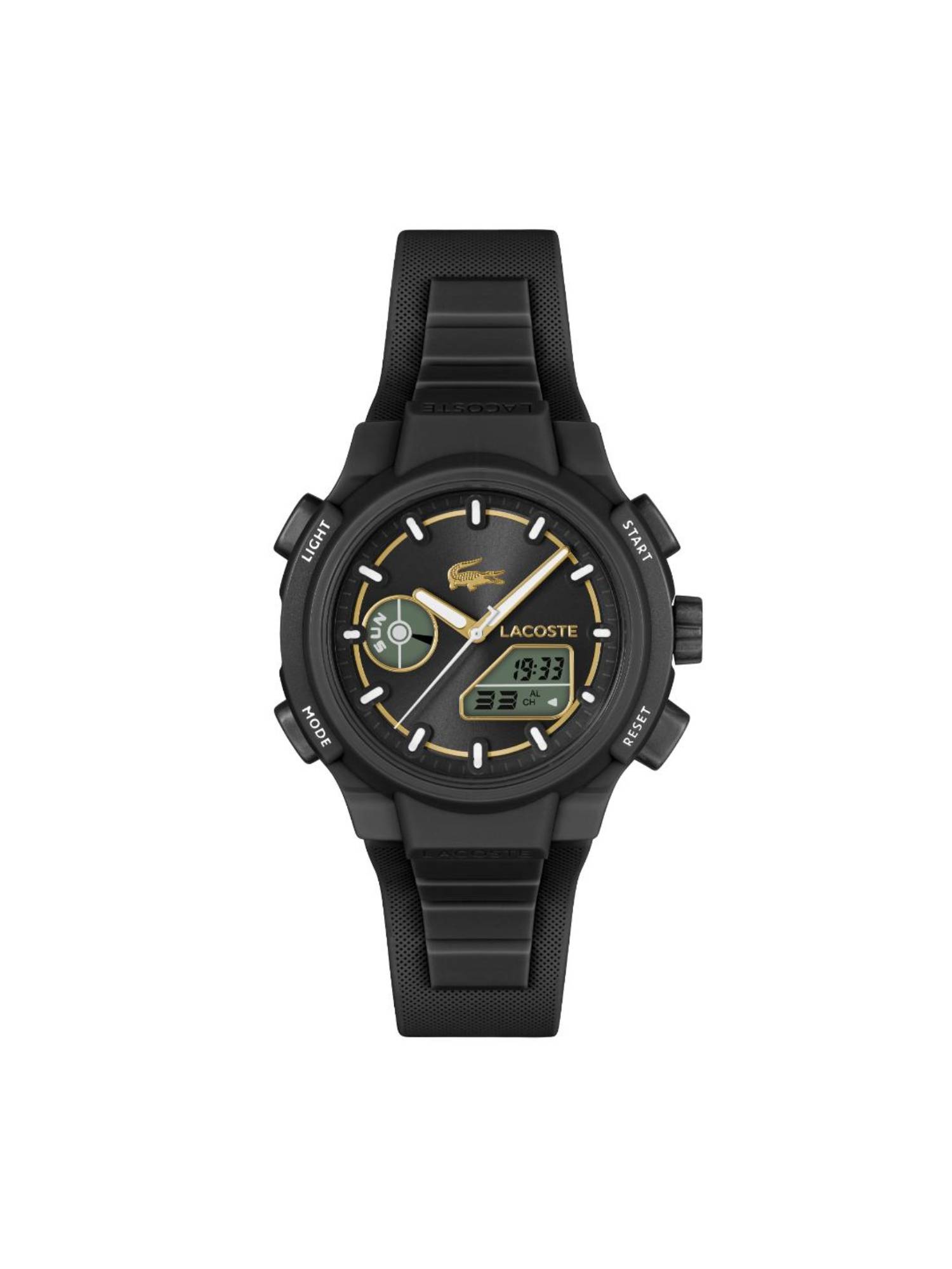 Lacoste Lc33 Black 39.73 mm Dial Women Analog Watch (2001434) (M)