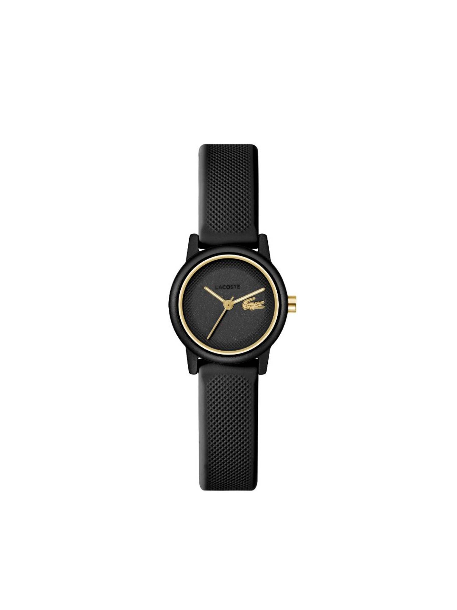 Lacoste 12.12 Swift Black 24 mm Dial Women Analog Watch (2001512) (M)