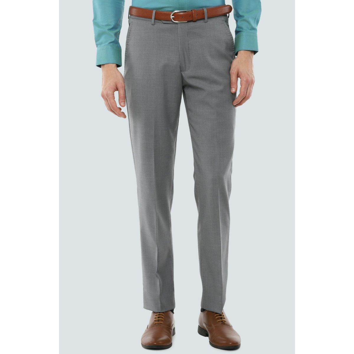 Buy Louis Philippe Men Solid Regular Fit Formal Trouser - Brown Online at  Low Prices in India - Paytmmall.com