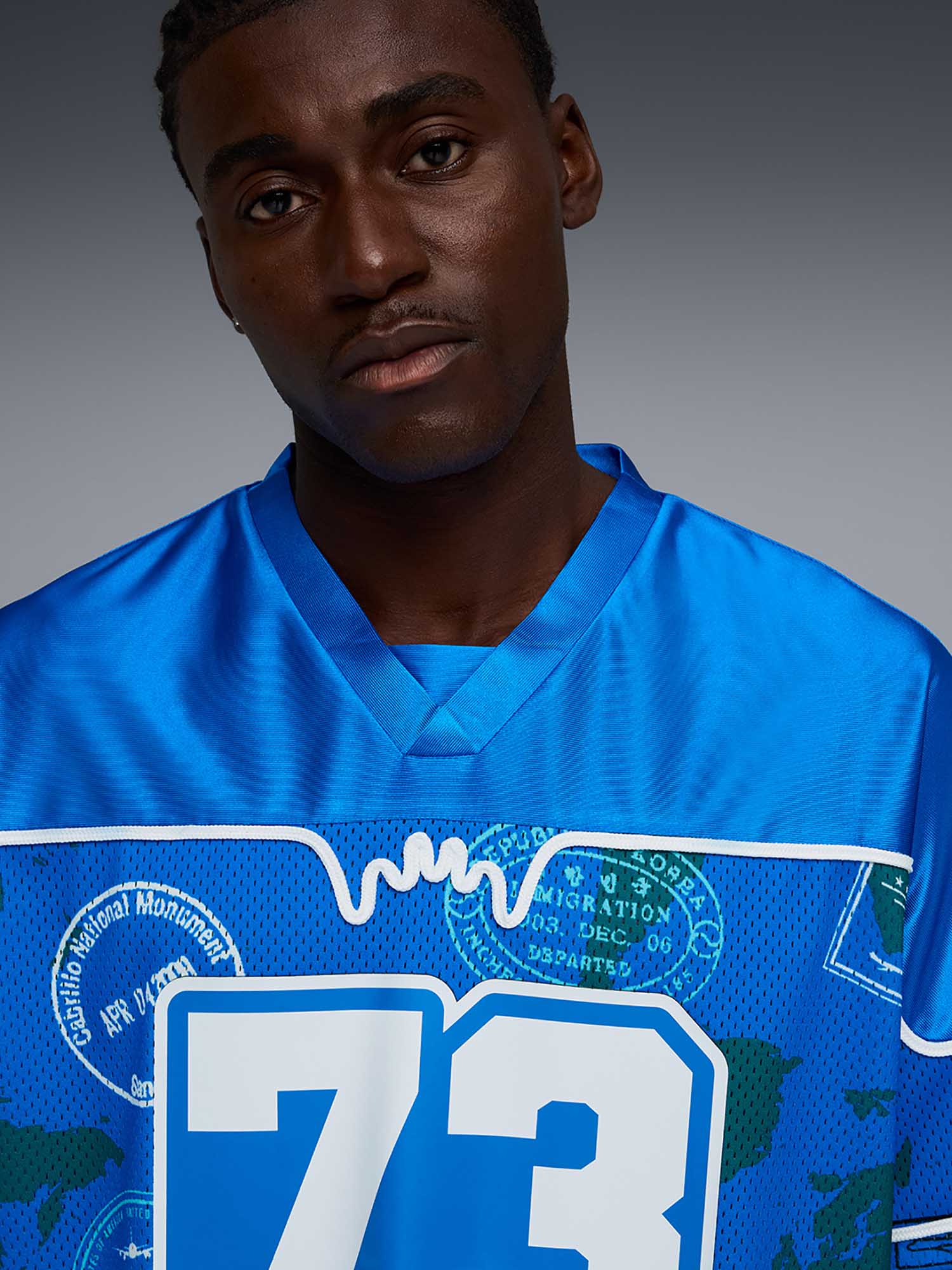 Buy Puma Atw Dylan Mens Oversized Basketball Jersey Blue Online