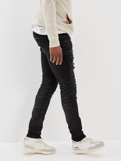 American Eagle Black And White Skinny Jeans Mens AMERICAN EAGLE - Main Image