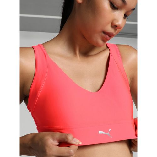 Puma High Impact Ultra Form Women Pink Sports Bra (M)