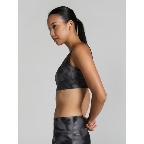 Buy Puma Run Ultra Form Women Tie & Dye Black Sports Bra Online