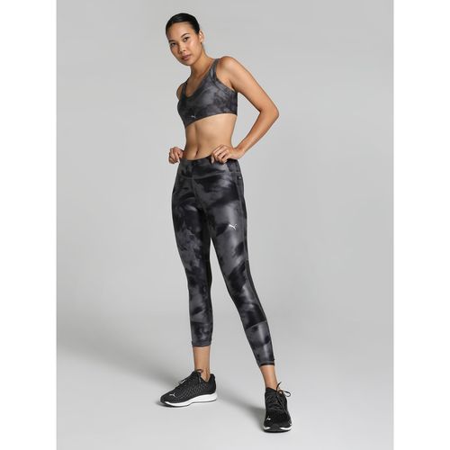 Buy Puma Run Ultra Form Women Tie & Dye Black Sports Bra Online