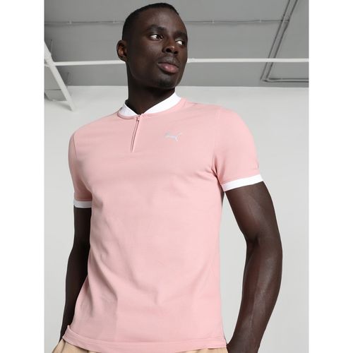 pink polo t shirt mens