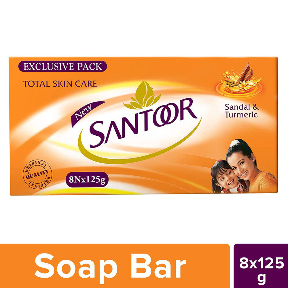 santoor sandal and turmeric soap