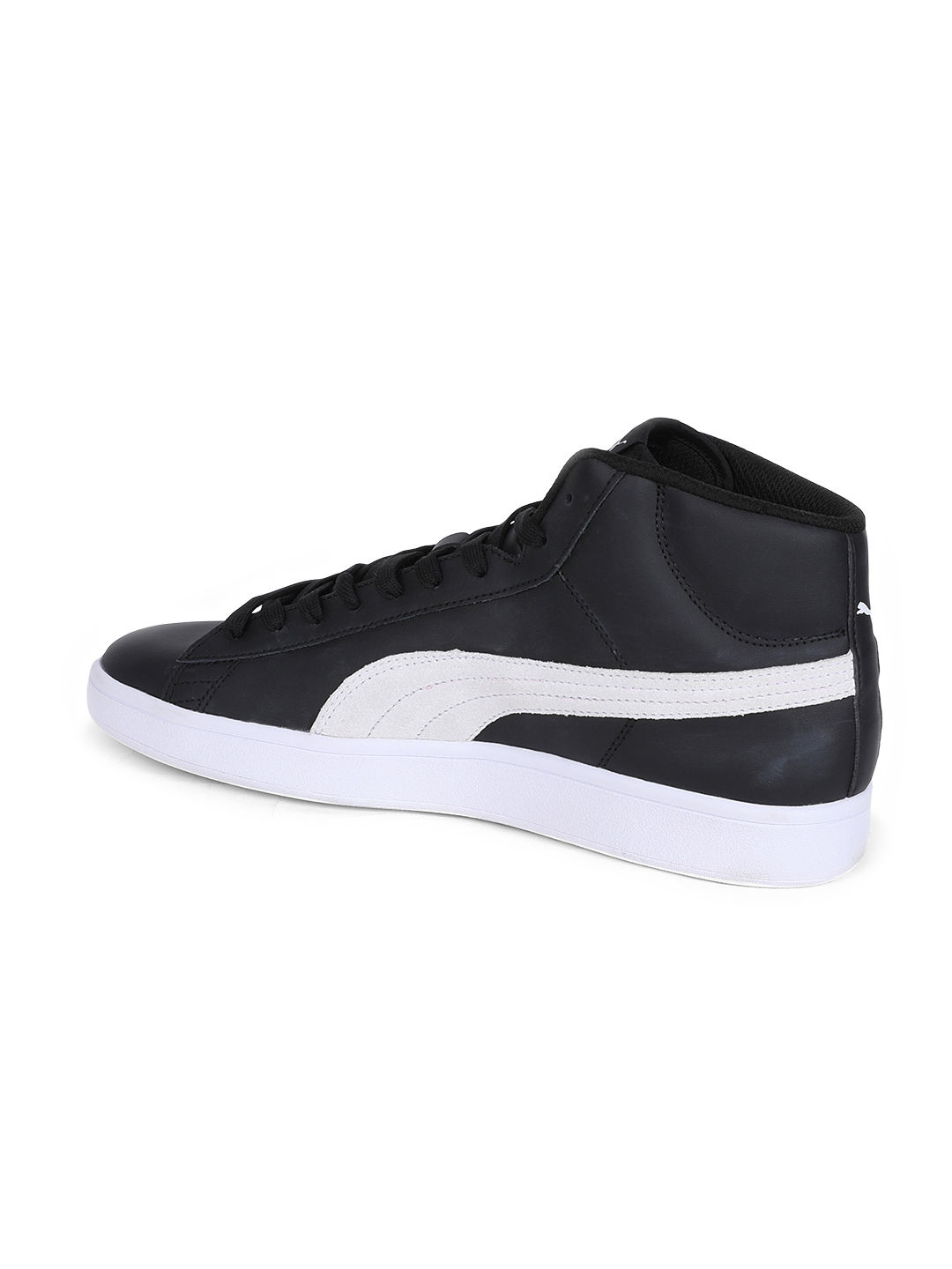 Buy Puma Smash V2 Mid L Unisex Casual Shoes Black Online