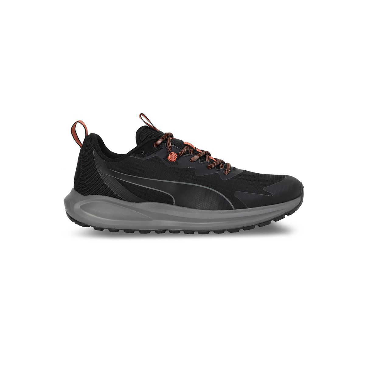 Puma Twitch Runner Trail Unisex Black Trail Running Shoes: Buy Puma ...