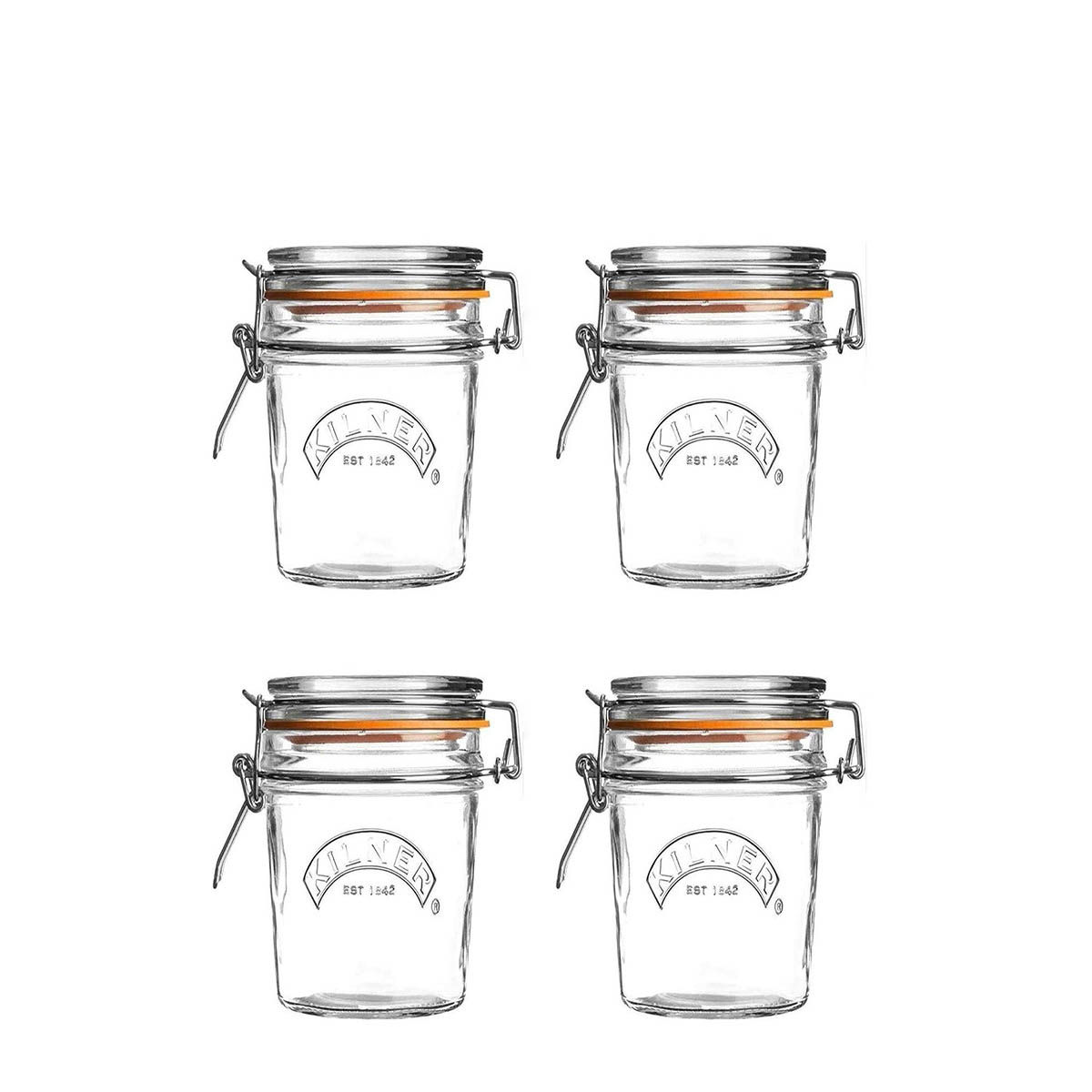 Buy Kilner Clip Top Round Jar 350ml Online