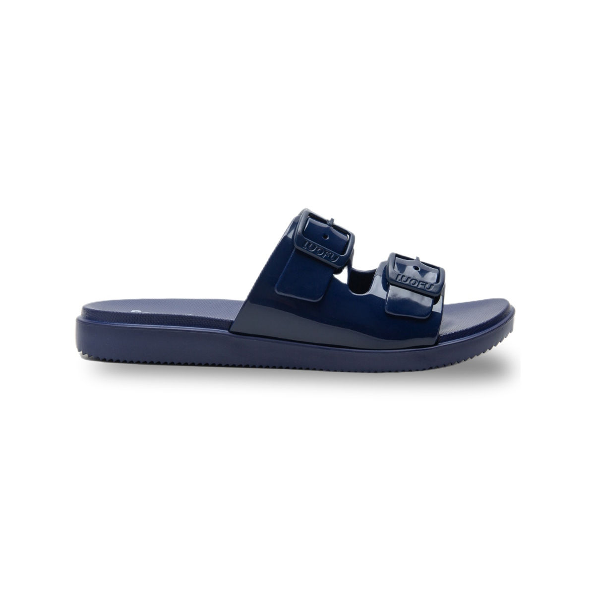 Navy blue sliders womens hot sale