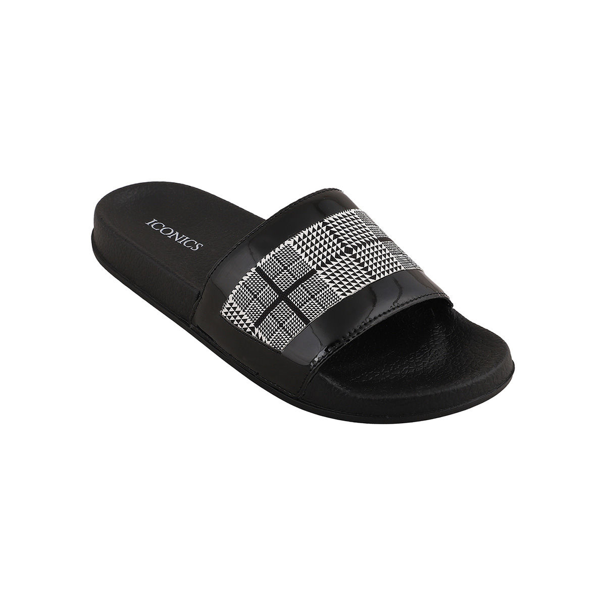 Sliders women online black