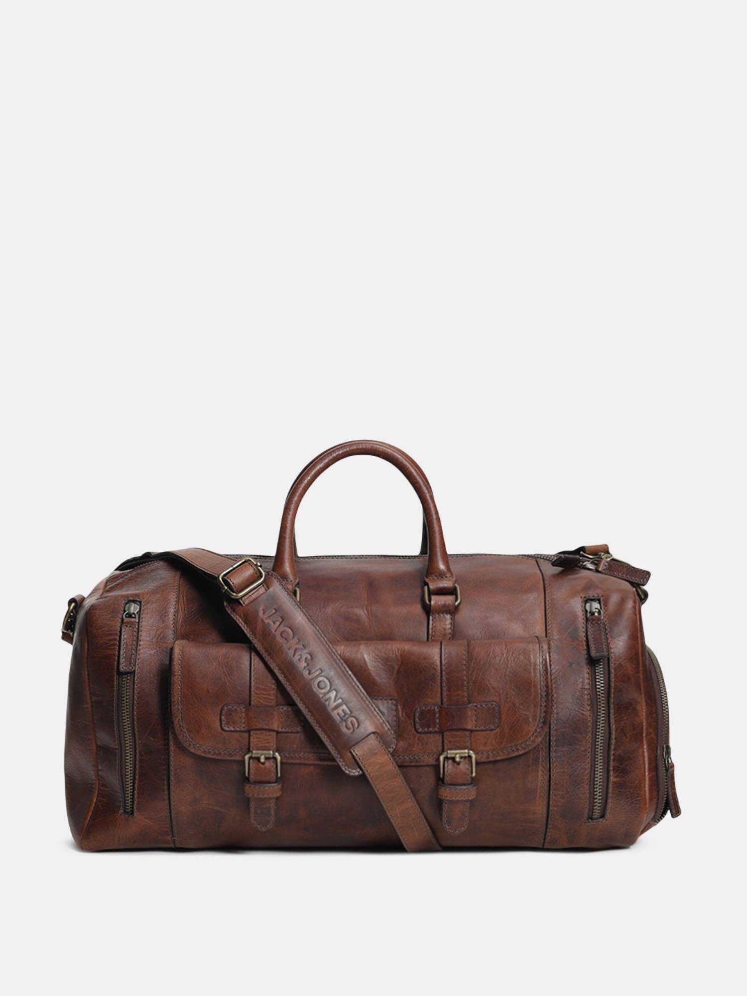 Jack & Jones Men Brown Duffle Bag