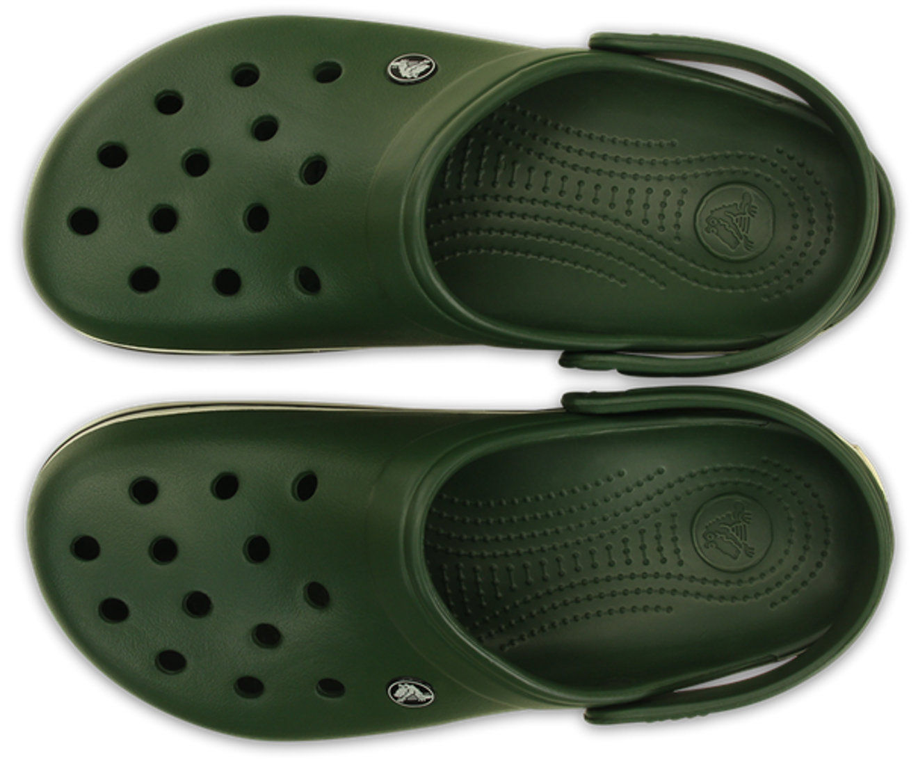 Forest green on sale crocs