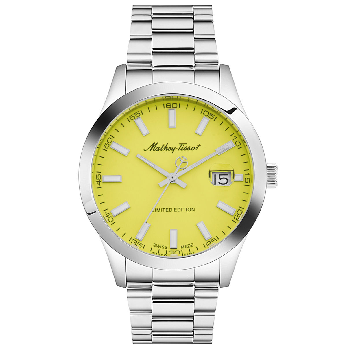 Buy Mathey Tissot Yellow Dial Limited Edition Analog Watch for Men