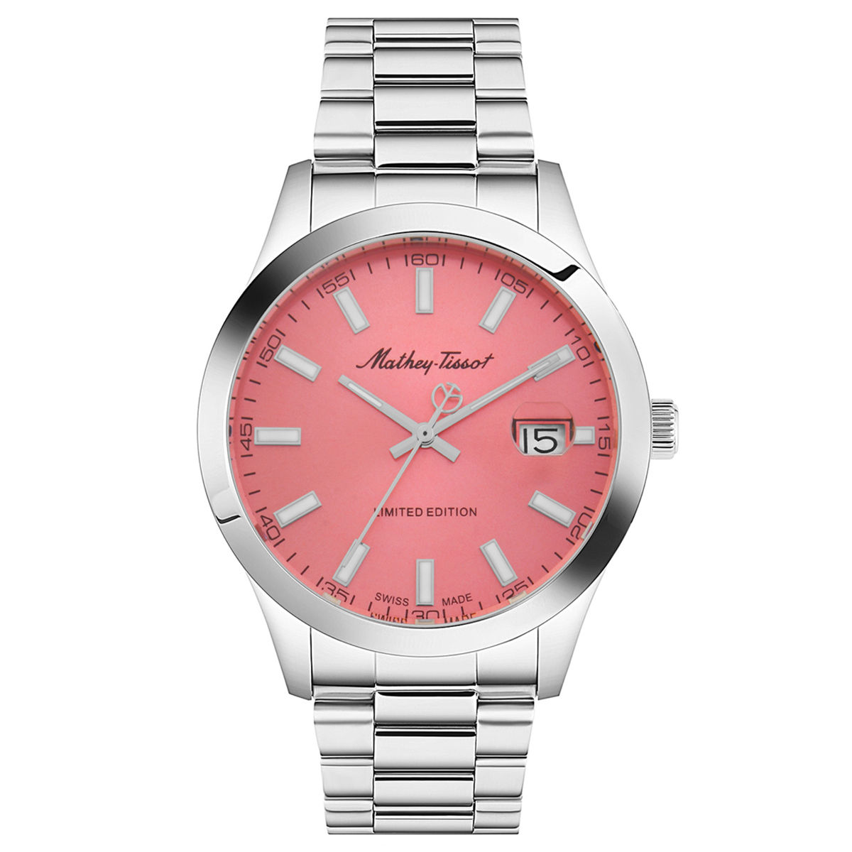 Buy Mathey Tissot Pink Dial Limited Edition Analog Watch for Men