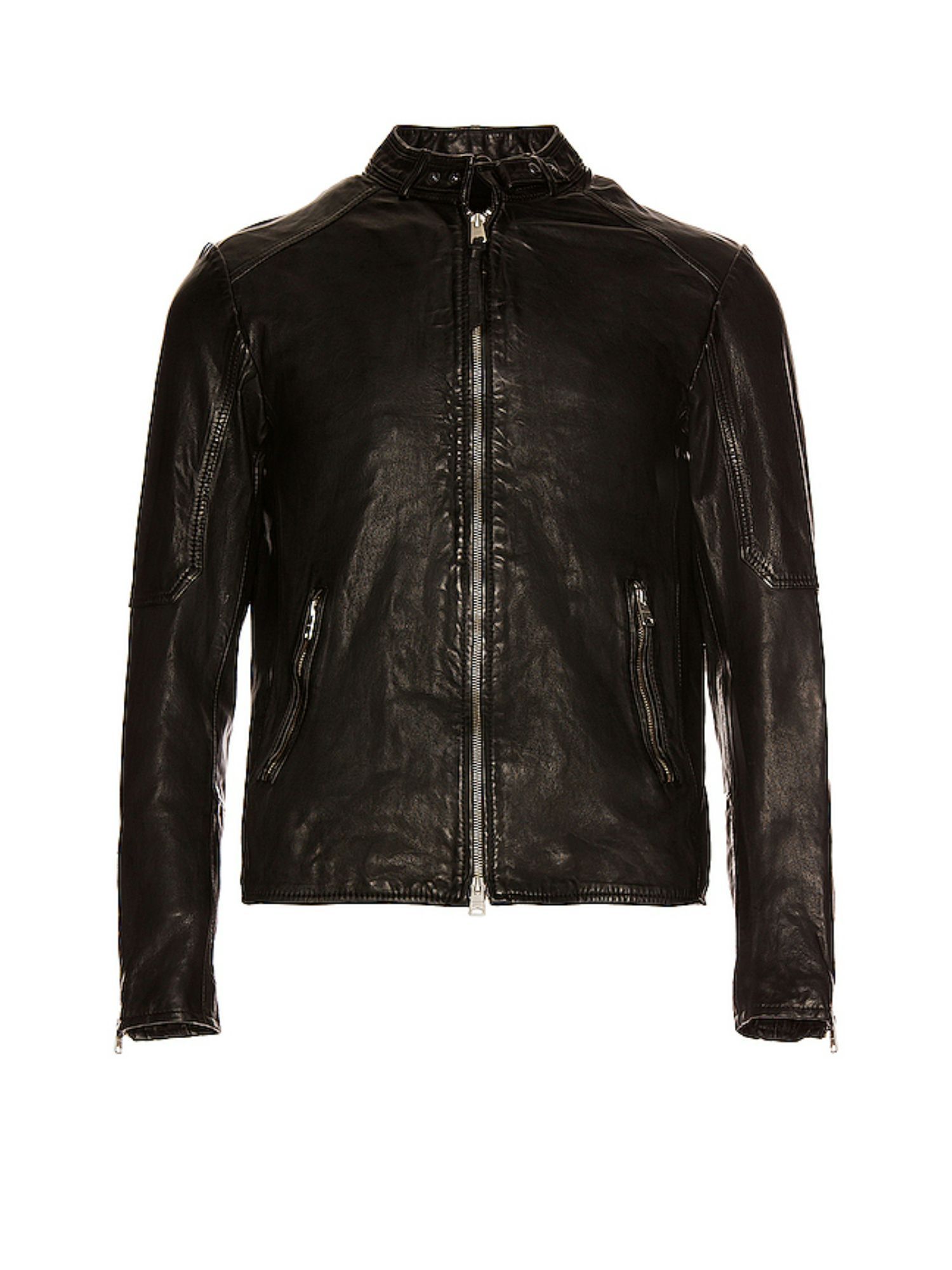 Allsaints cora leather jacket best sale