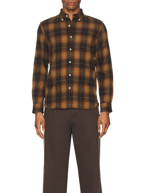Buy Beams Plus B.d. 30/2 Shaggy Check Shirt Online