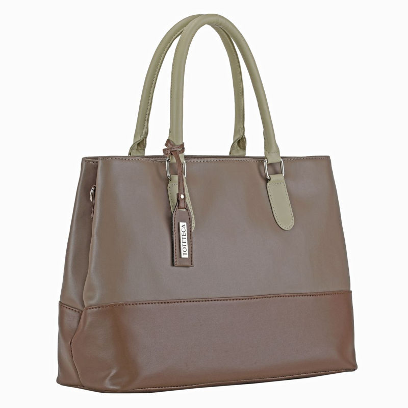 Buy Toteteca Contemporary Shoulder Bag Female Beige Online