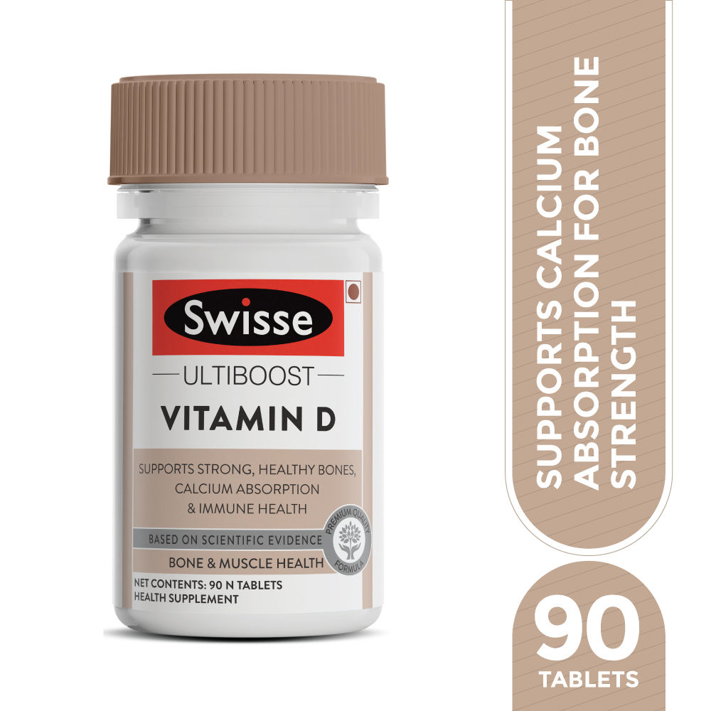 Swisse Vitamin D3 Supplement for Immunity, Bones & Muscle Health