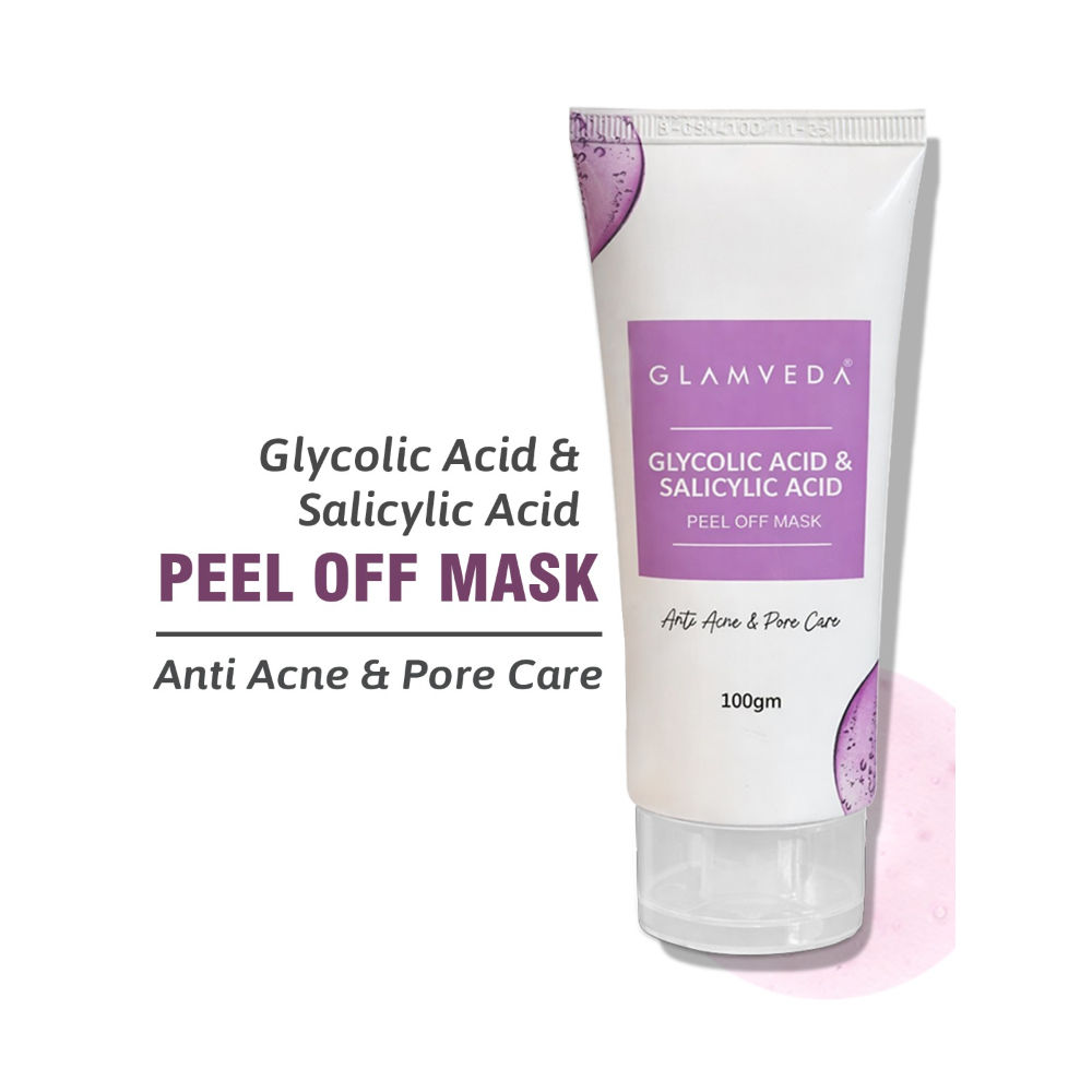 Glamveda Glycolic Acid & Salicylic Acid Peel Off Mask