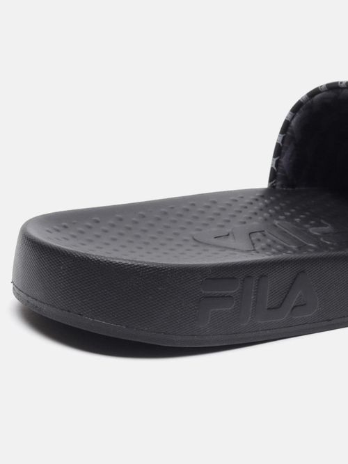 Buy FILA Men Black Sliders Online