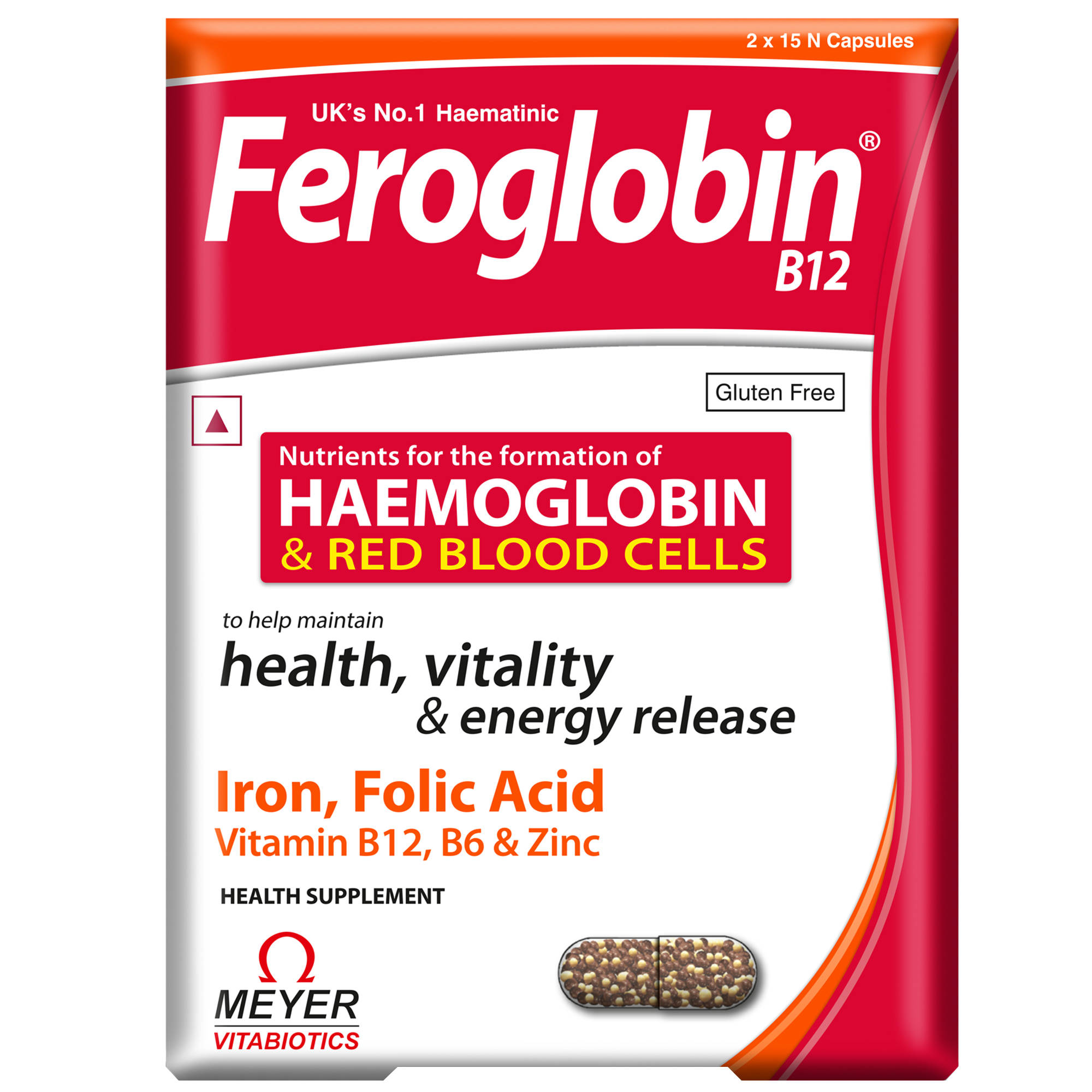 Vitabiotics Feroglobin B12 Capsules