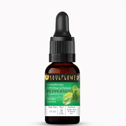 Soulflower Organic Peppermint Essential Oil For Hair Growth, Dandruff  Control, Scalp Nourishment: Buy Soulflower Organic Peppermint Essential Oil  For Hair Growth, Dandruff Control, Scalp Nourishment Online at Best Price  in India |