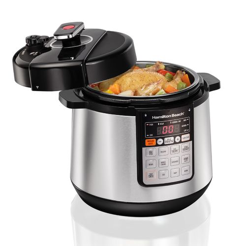 Buy Hamilton Beach Electric Pressure Cooker, 10 in 1, Stainless
