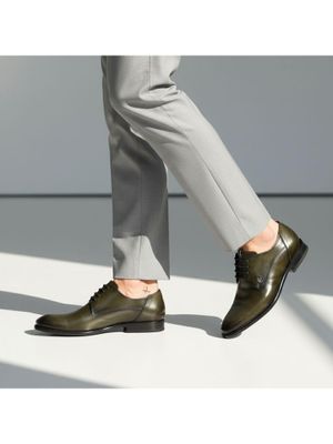 Buy Trendy Green Formal Shoes For Men At Great Offers Online