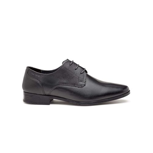 Buy Red Tape Solid Black Derby Shoes Online