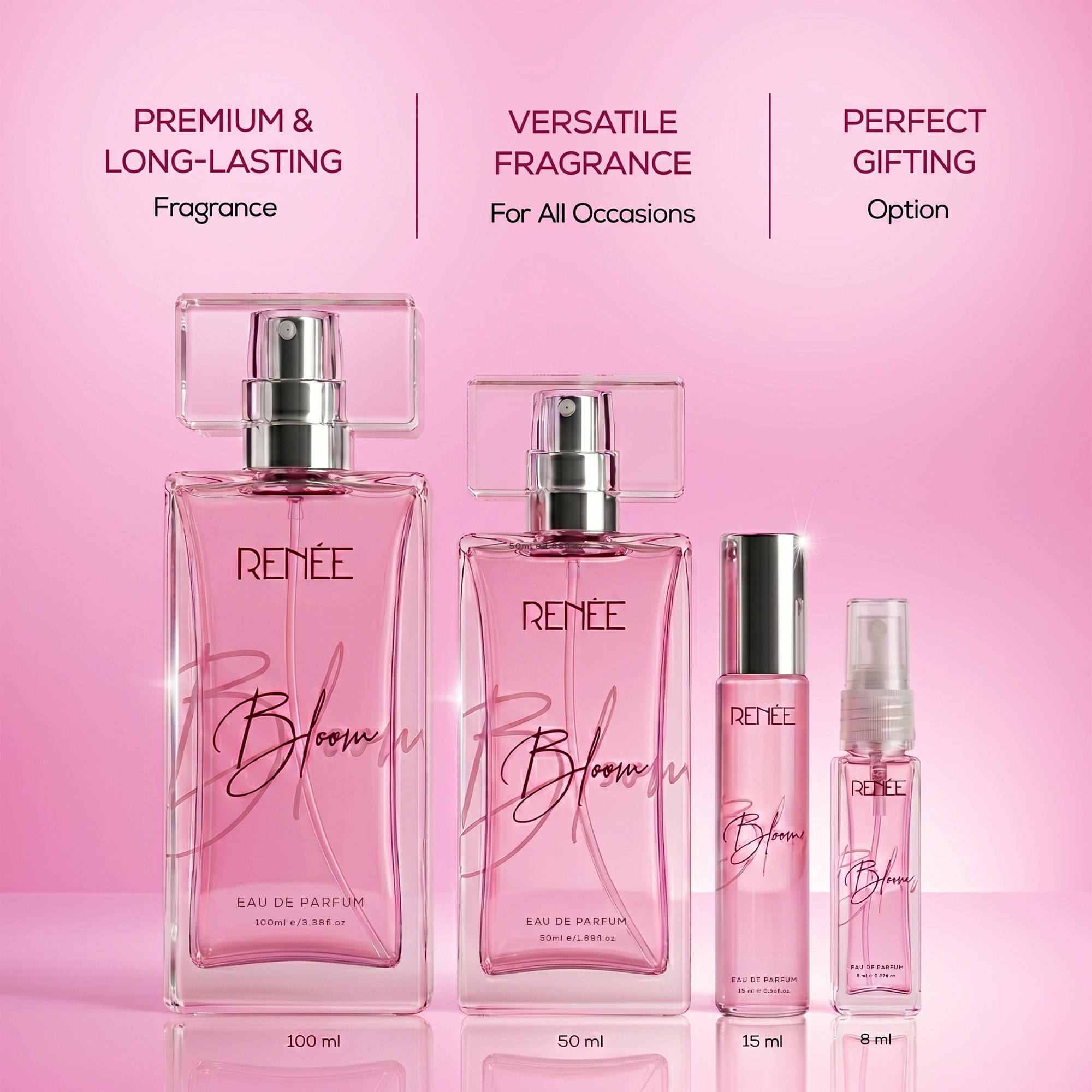 RENEE Bloom- Eau De Parfum For Women, Long-Lasting, Luxury & Premium Fragrance, Perfect For Gifting - view 6