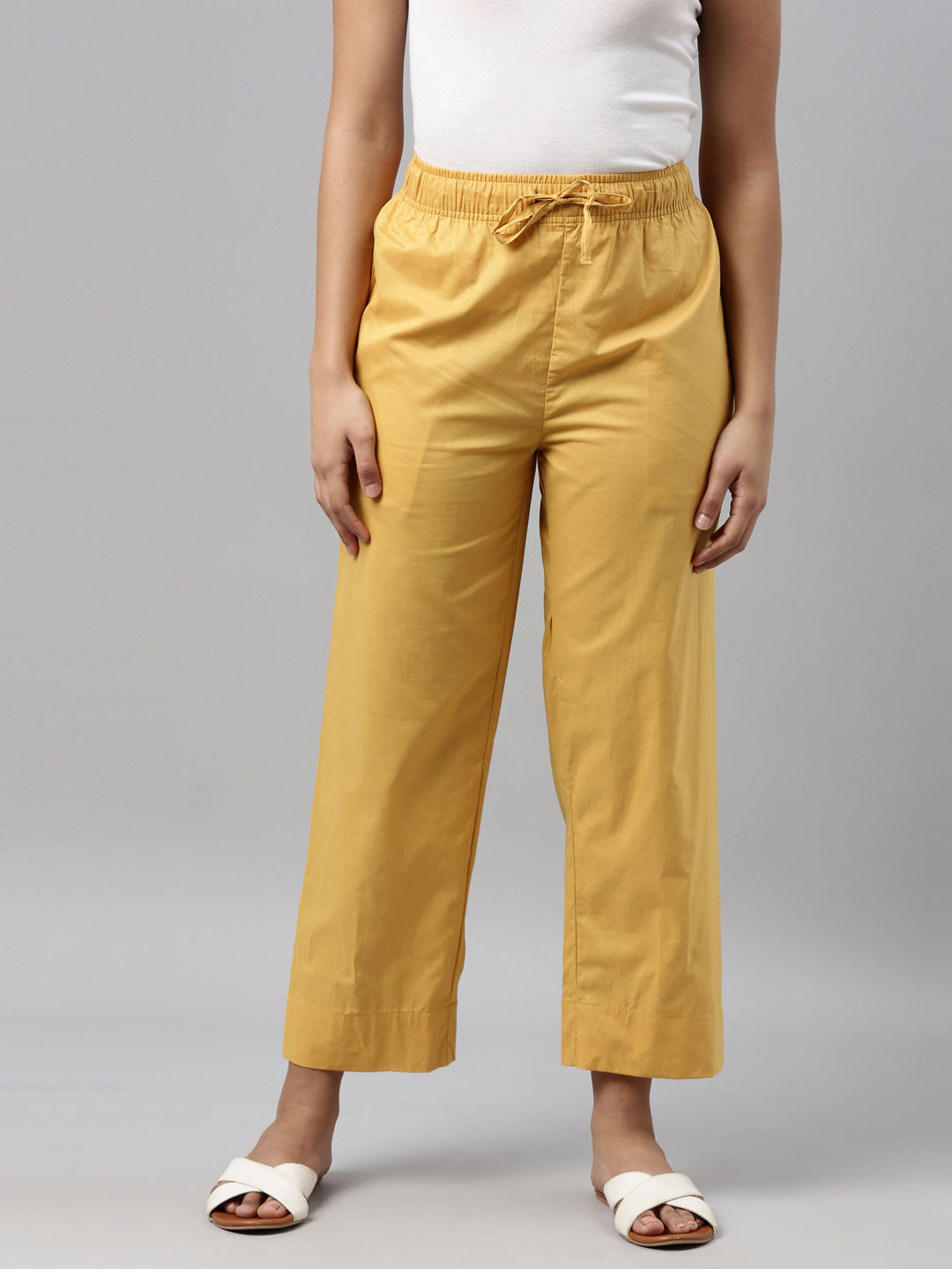 Buy VANILLAFUDGE Cotton Flared Wide Leg Palazzo Pants for Women (Pack of 2)  - Combo - 02 (Large) pazzo | plazzo for womens | palazzo pants |women  plazzo Online at Best Prices in India - JioMart.