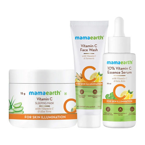 Mamaearth Vitamin C Glow Combo (Vitamin C Day Cream 50g