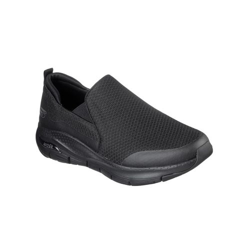 Buy SKECHERS Arch Fit-banlin Black Arch Fit Slip-on Online