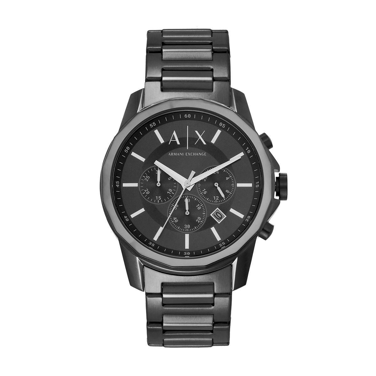 Buy ARMANI EXCHANGE Banks Black Watch AX7153SET (Medium) Online