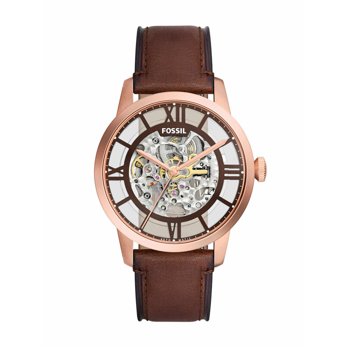 The Minimalist Three-Hand Brown Leather Watch - FS5439 - Fossil