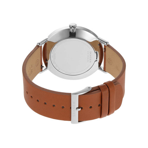 Buy Skagen Kuppel Brown Watch Online (Medium) SKW6905