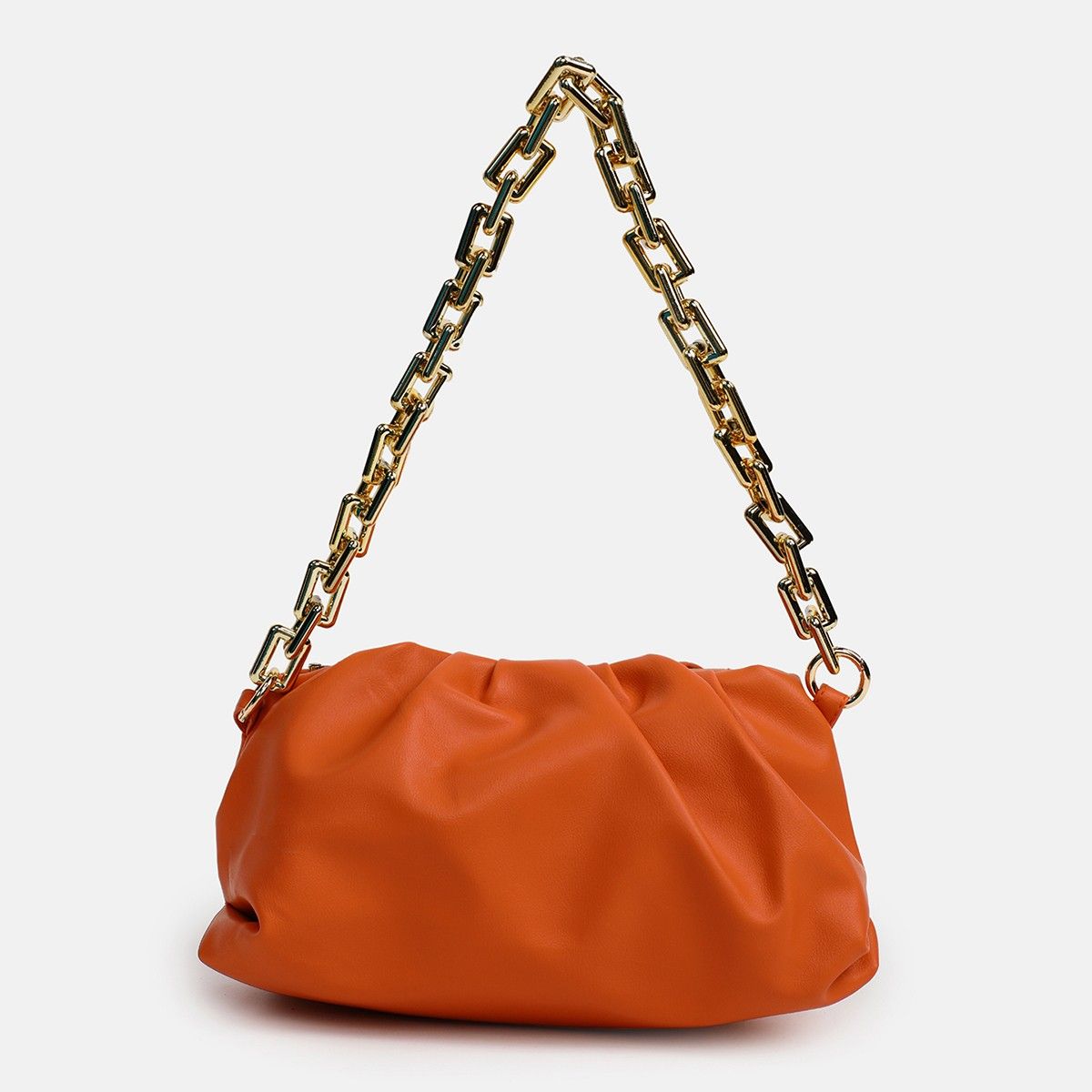 Haute Sauce Women Orange Solid Shoulder Bag Buy Haute Sauce Women